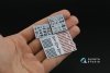 Quinta Studio QD43001 KAMAZ-43509 3D-Printed coloured Interior on decal paper (Zvezda) 1/43